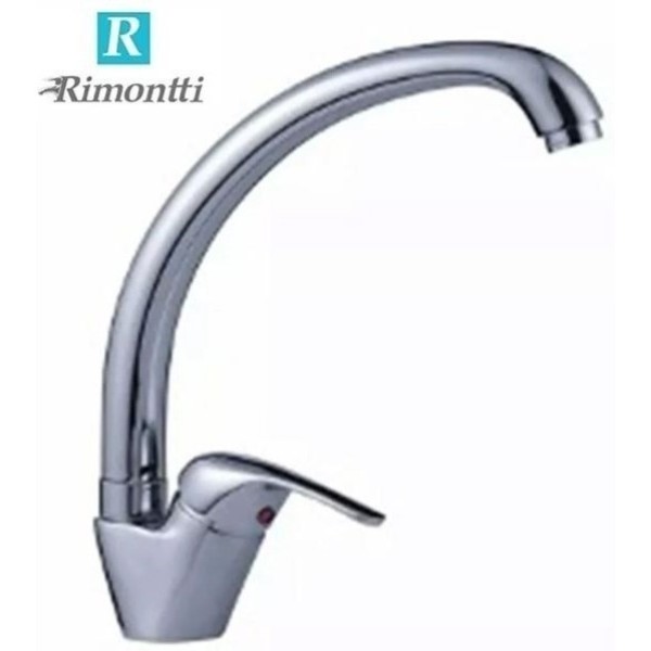 Monocomando Cocina Mesada Pico Alto Rimontti 5 Años Garantia - Imagen 4