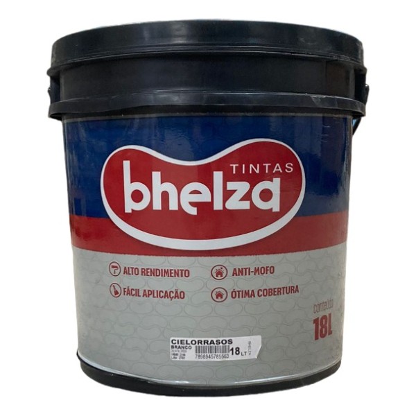 Pintura Cielorraso Interior Blanco 18lts Bhelza