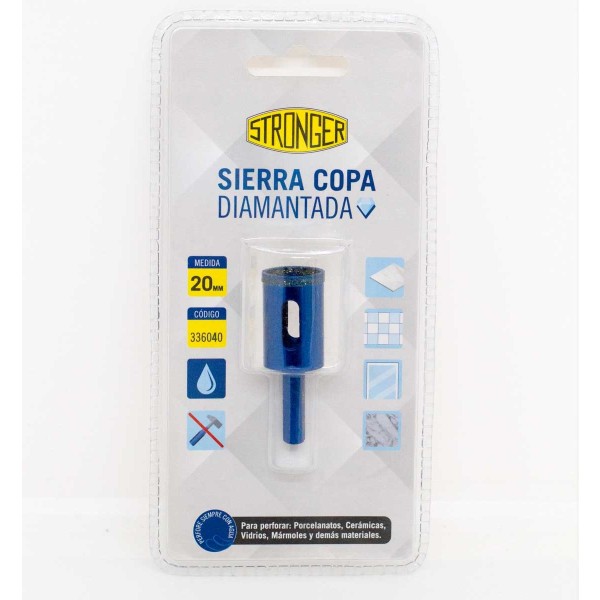 Mecha Sierra Copa Broca Diamantada 20mm