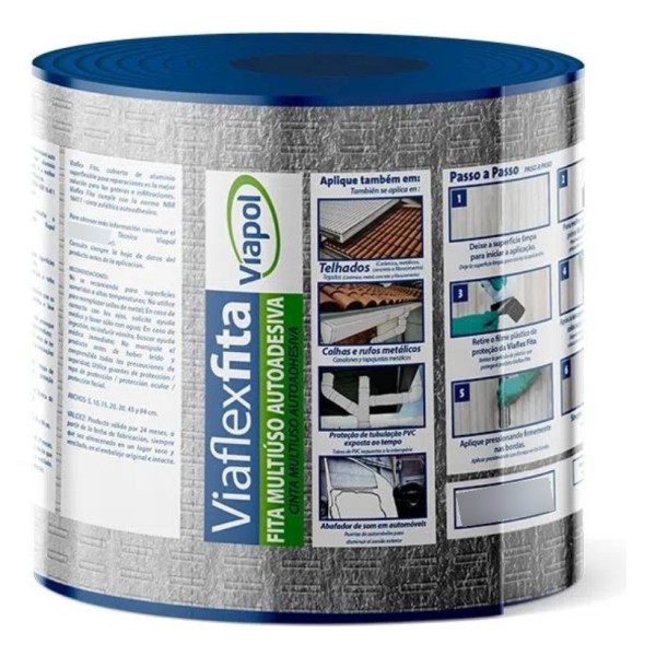 Membrana Autoadhesiva 10 Cm Ancho Rollo X 10 Mt Largo