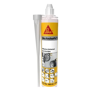 Sika Anchorfix Adhesivo Anclaje Químico Cartucho 300 Ml