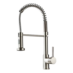 Monocomando Extensible Cocina Chef Satinado 5 Años Garantia