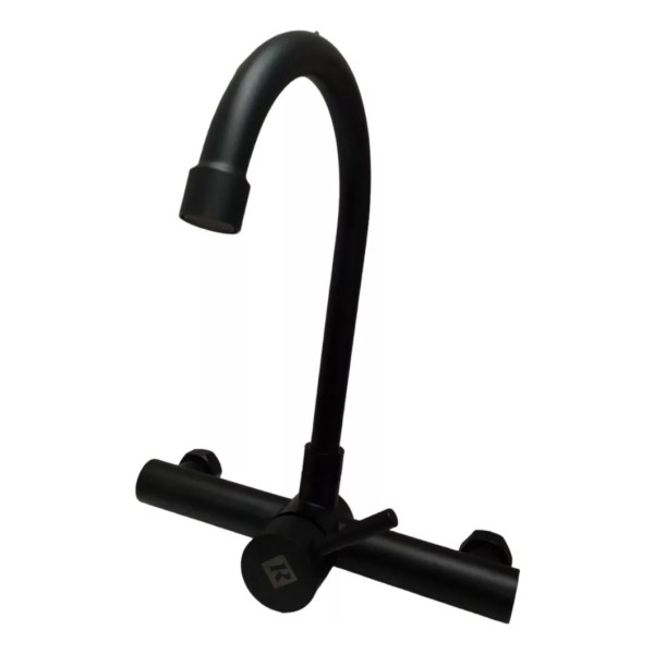 Monocomando Cocina Pared Negro Palito Rimontti - Imagen 3