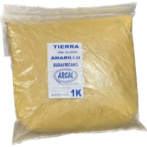 Tierra De Color 1kg Pigmento Marcar Amarillo Sudafricano