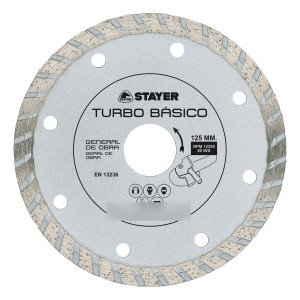 Disco Cortar 7 Diamantado Turbo Basico Stayer 180mm