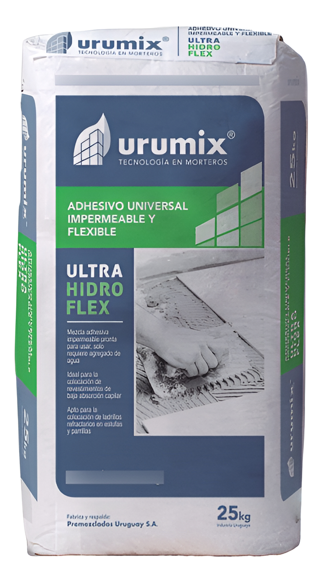 Adhesivo Impermeable Y Flexible Urumix 25 Kilos