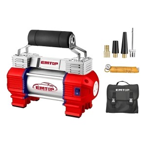 Inflador Compresor 12v Par Auto Moto 120psi + Acc Eaac4501
