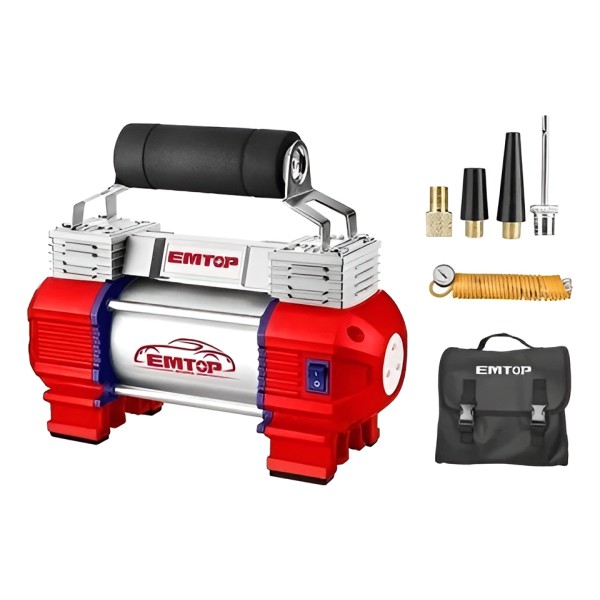 Inflador Compresor 12v Par Auto Moto 120psi + Acc Eaac4501