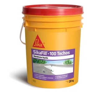 Membrana Líquida Sikafill -100 Techos 20kg Blanco Acabado Ma