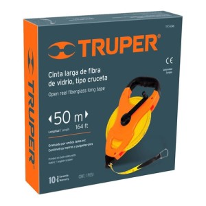 Cinta Metrica Fibra De Vidrio 50 Metros - Truper