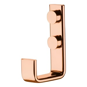 Gancho Rose Gold Future Con Tornillos