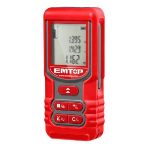 Medidor De Distancia Laser 0.05 A 60 Metros Emtop Emdl1516