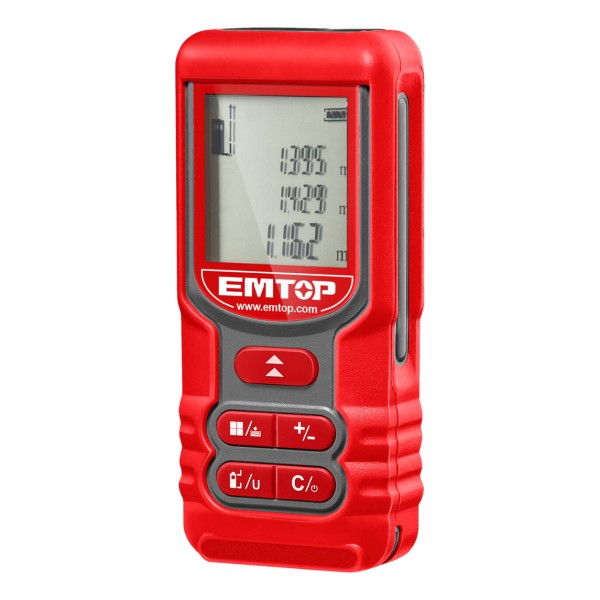 Medidor De Distancia Laser 0.05 A 60 Metros Emtop Emdl1516