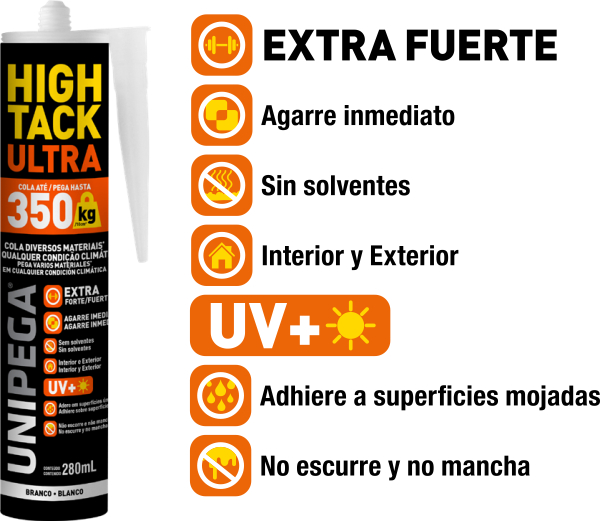 Adhesivo Montaje Clavo Liquido Pegar Paneles Wpc High Tack - Imagen 3