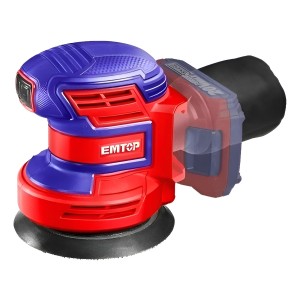 Lijadora Roto Orbital A Bateria 20v 125mm Emtop