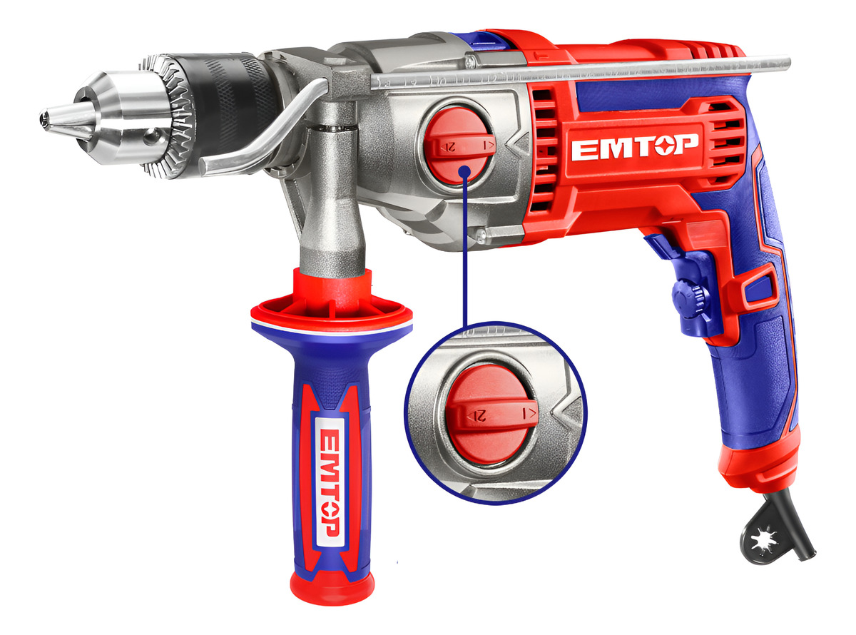 Taladro Percutor 1100w 16mm Emtop Emdl21101
