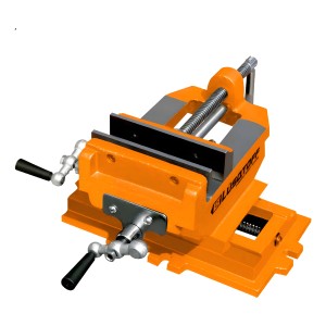 Morsa Cruz Doble Eje 3 Pulgadas Taladro Agujereador Lusqtoff