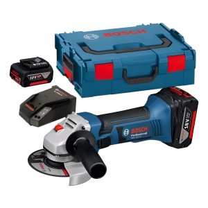 Amoladora Bosch Gws 18 V-li 18v Inalámbrica 2 Baterias