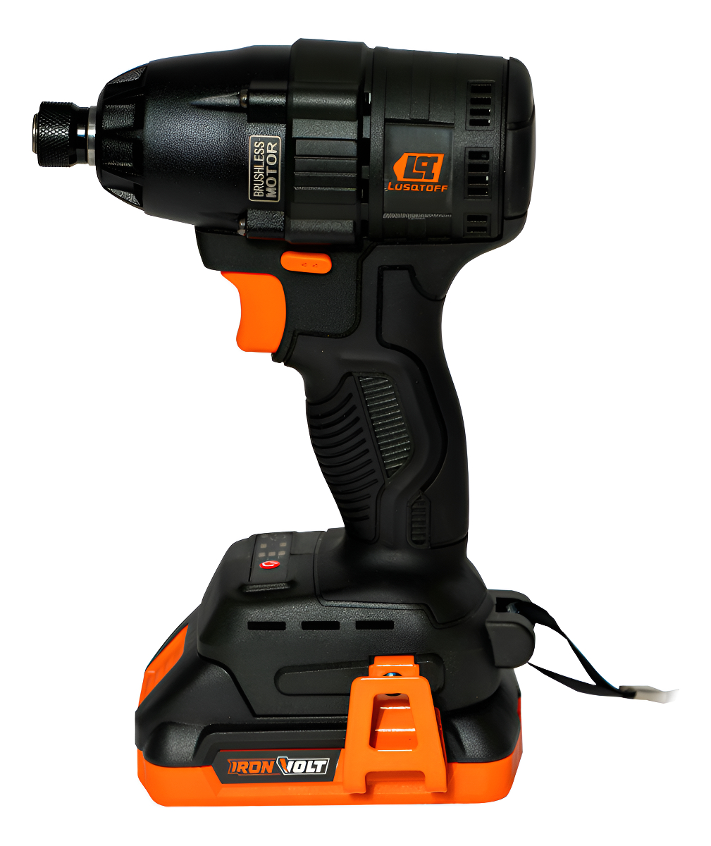 Atornillador De Impacto Lusqtoff 18 V Sin Carbones Lil260-9b