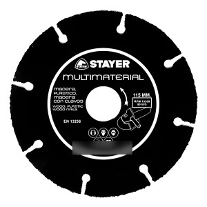 Disco Multimaterial 115mm Stayer