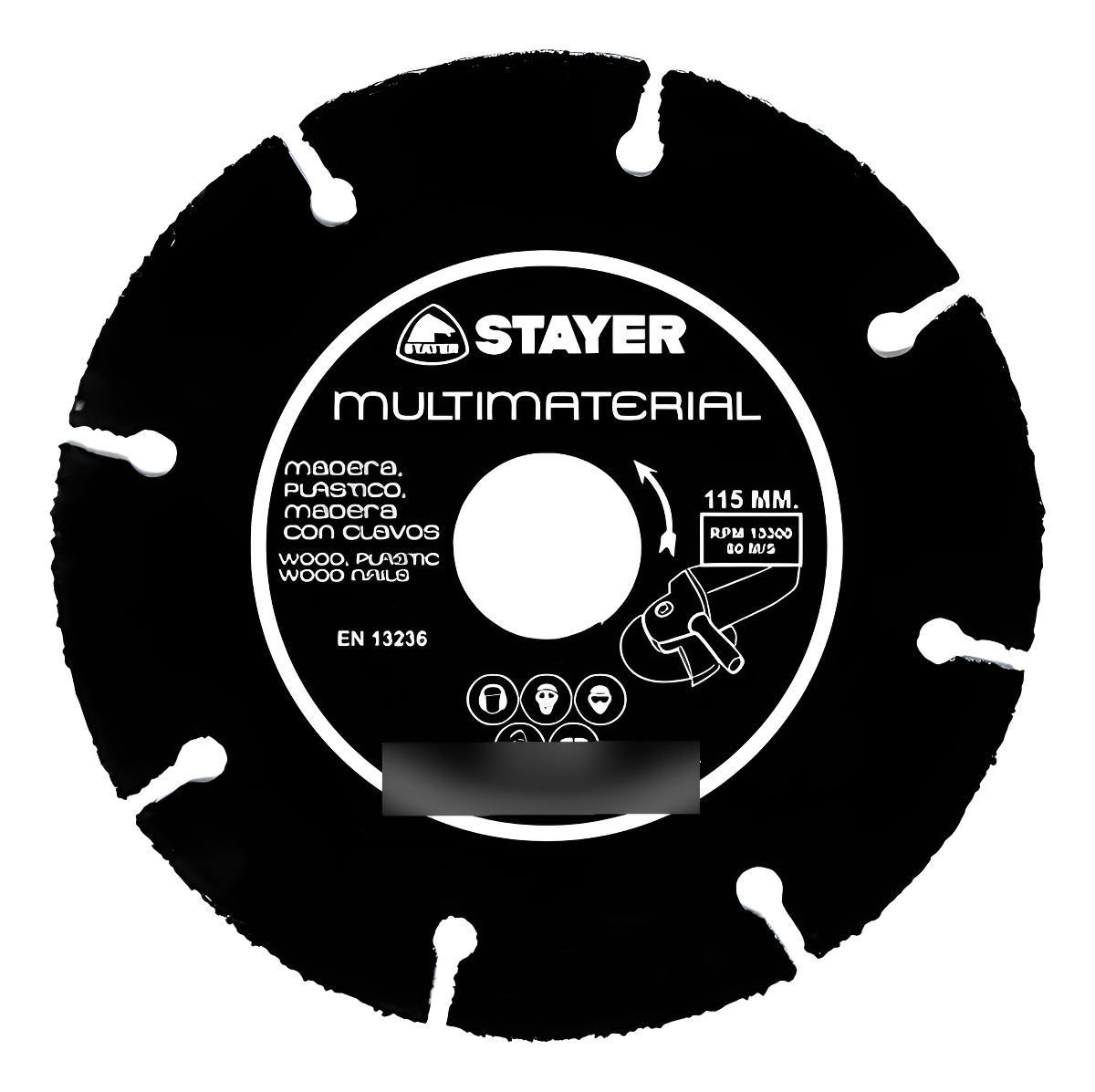 Disco Multimaterial 115mm Stayer