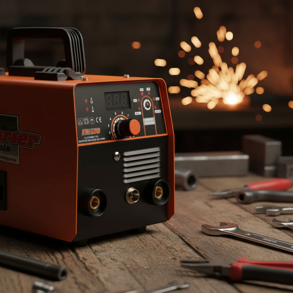 Soldadora Inverter Smarter Mig Flux Y Electrodo 100amp Fx120 - Imagen 4