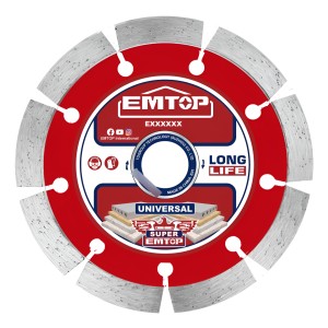 Disco Segmentado 4 1/2 10mm 115*22.2mm Emtop Eddc011152