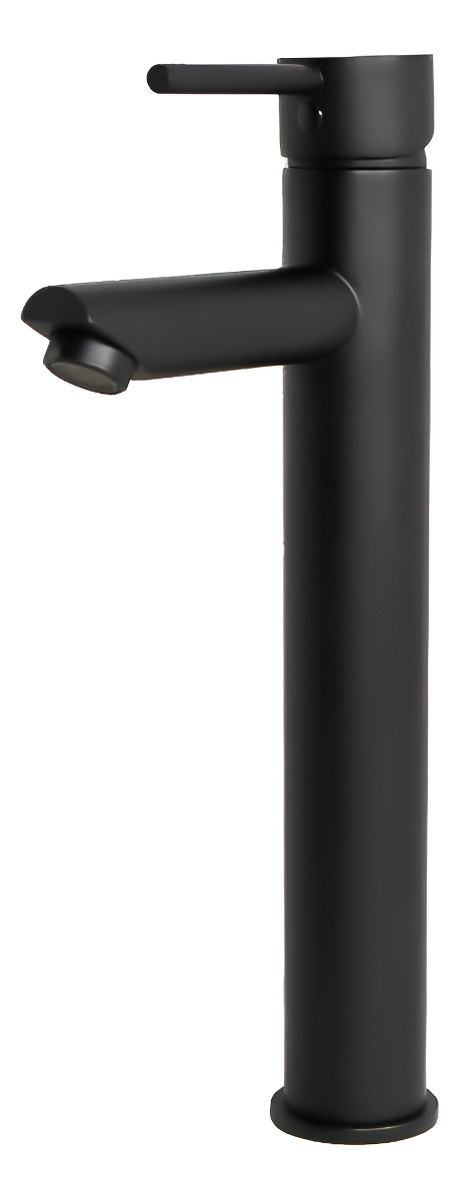 Monocomando Lavatorio Palito 31cm Wico Acero Inox Gris Oscur