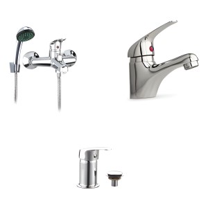 Grifería Monocomando Juego 2 Años De Garantía Rimontti