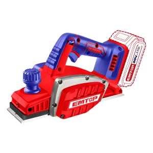 Cepillo Garlopa Emtop Elcr20401 20v 82mm Sin Bateria