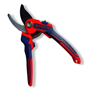 Tijera De Poda 8.5 Pulgadas Emtop Color Rojo Epsa038501
