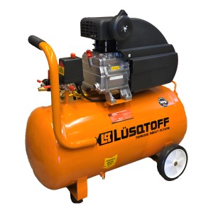 Compresor De Aire Eléctrico Portátil Lüsqtoff Lc-2550bk 50l