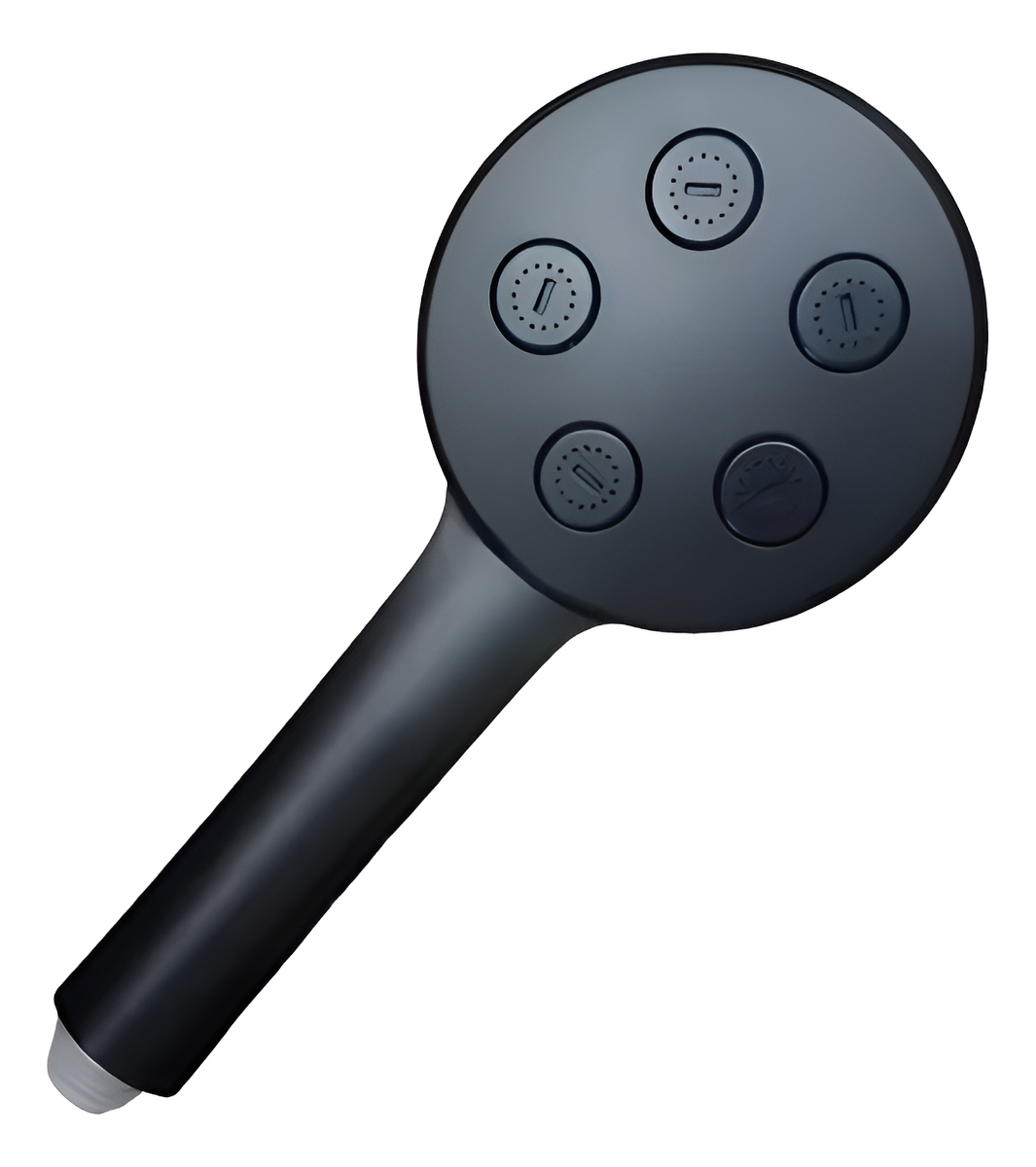 Duchero Telefono Para Ducha Negro Mate