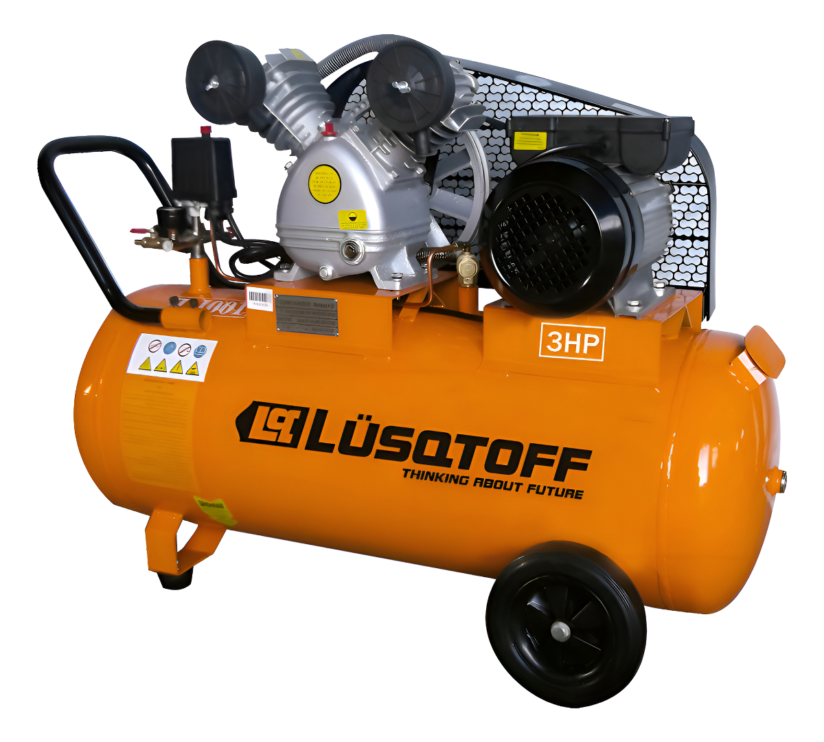 Compresor De Aire Eléctrico Lüsqtoff Lc-30100 100l 3hp