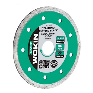 Disco Diamantado Continuo 4-1/2 X7/8 115mm X 22.2mm Wokin