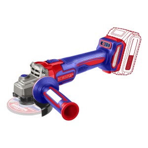 Amoladora A Bateria 4 Y 1/2 20v S/bat Emtop Elag21154