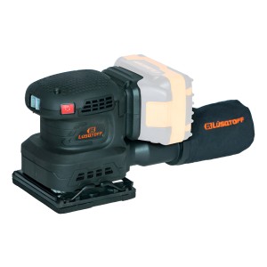 Lijadora Orbital 1/4 Inalambrica Lusqtoff Black Series Frecu