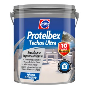 Protelbex Techos Ultra Elbex 20 Kg 10 Años Garantia