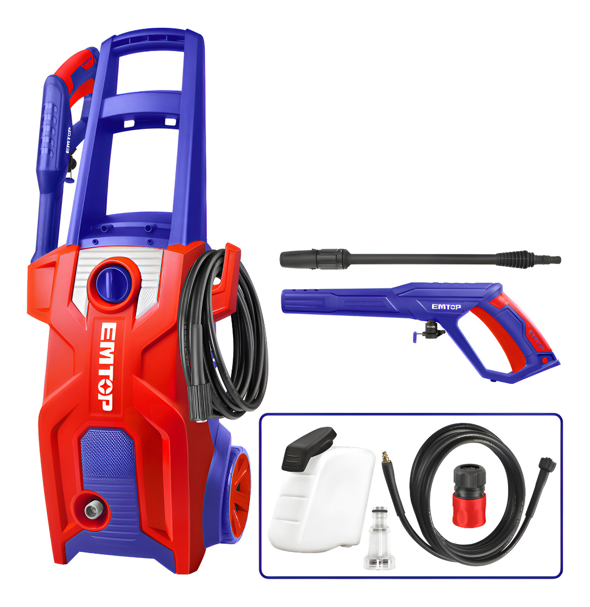 Hidrolavadora 1800w 150bar Emtop Ehpw1801