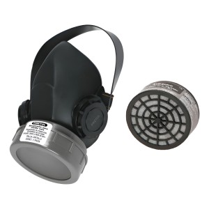 Máscara Facial De Protección Mas Filtro Anti Polvo Pretul