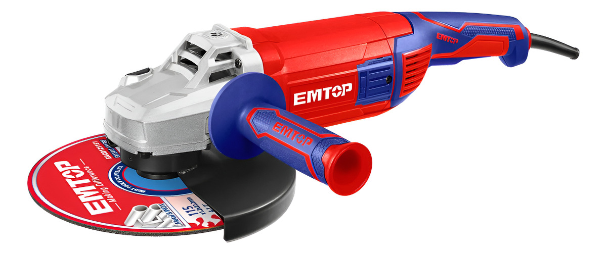 Amoladora Agular 9 2400w Industrial Emtop Eagr24093