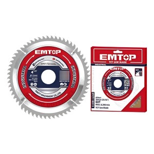 Disco Sierra Circular 7 Y 1/4 60 Dientes Emtop
