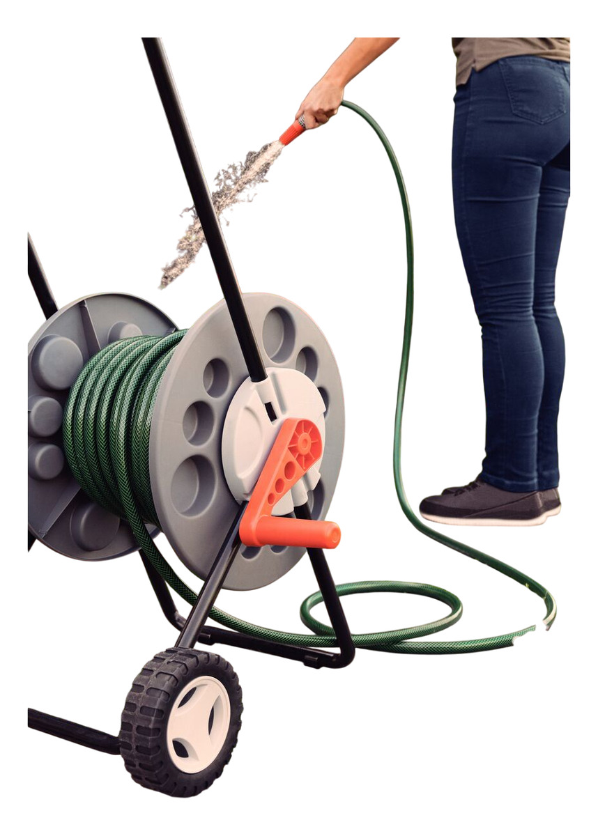 Carro Enrollador De Manguera Con Ruedas Tramontina B.oli - Imagen 5