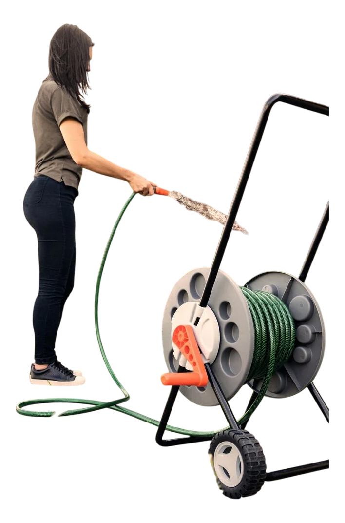 Carro Enrollador De Manguera Con Ruedas Tramontina B.oli - Imagen 3