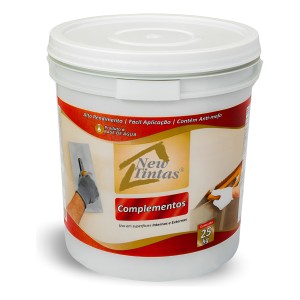 Pintura Texturado Acrílica Newtintas Grafinew Blanco 25kg