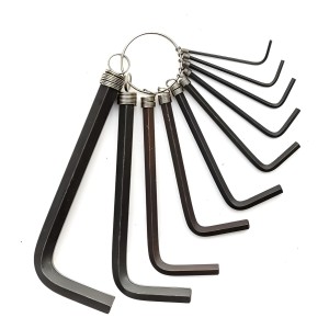 Juego 10 Llaves Allen Hexagonales Tolsen