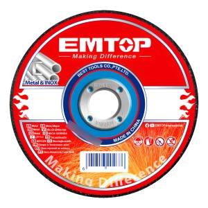 Disco Corte Metal 9 1.6mm Emtop Eacd302302