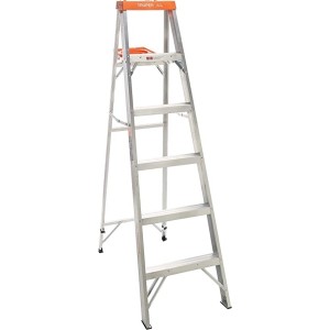 Escalera Aluminio Truper 5 Escalones Tijera 1.8mt 175 Kg