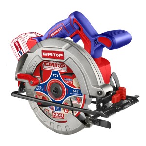 Sierra Circular A Bateria 185 Mm 20v S/bat Emtop Elcs1851