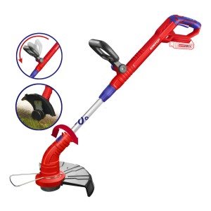 Bordeadora Orilladora A Bateria 20v Extensible Sin Bat Emtop